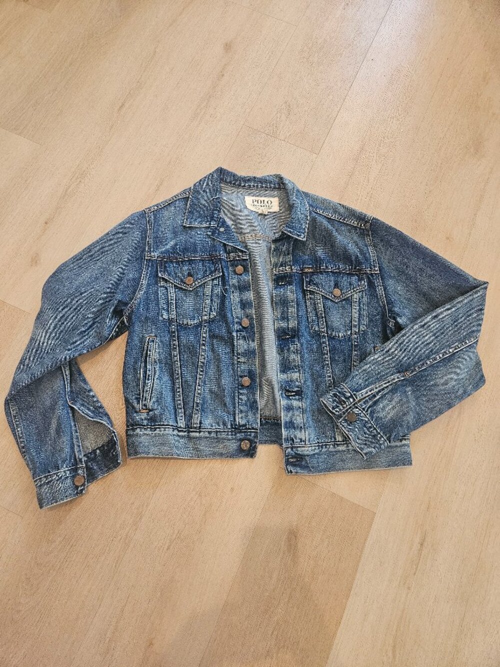 Vintage RL Oversized Denim Jacket
